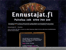 Tablet Screenshot of ennustajat.fi